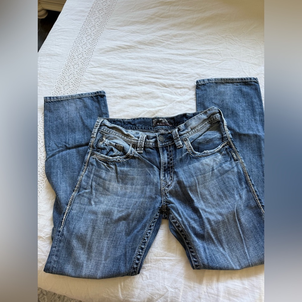 Ash Dark Blue Denim Jeans